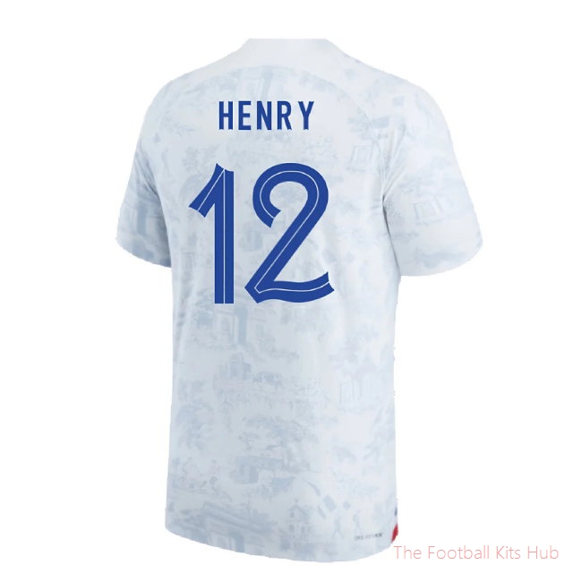 2022-2023 France Match ADV Dri-Fit Away Shirt (Henry 12)-unisoccer store
